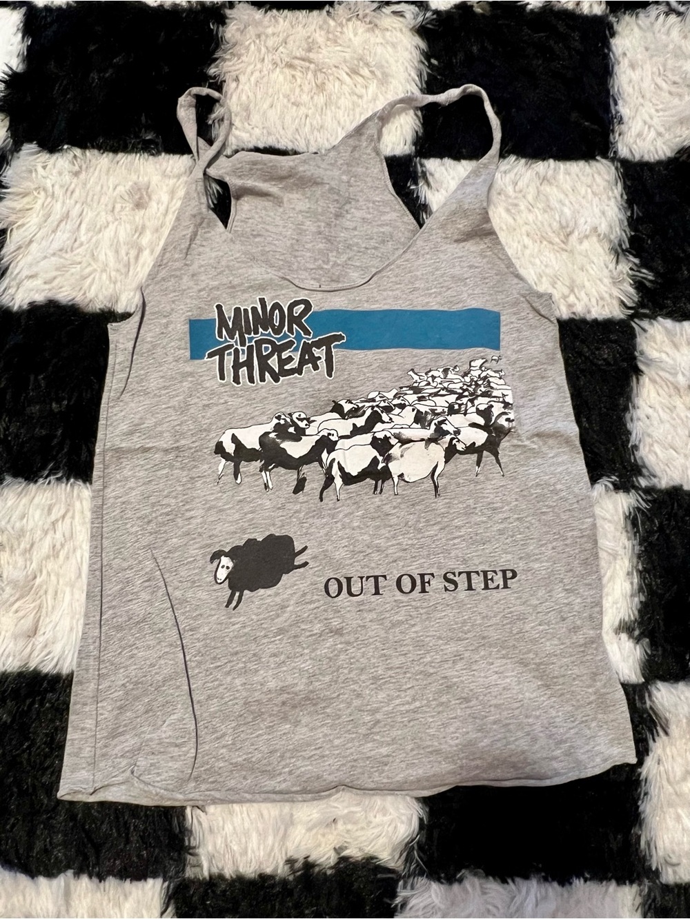 Vintage Minor Threat 'Out of Step' Women's Tank Top